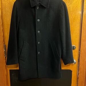 Ralph Lauren Men's Black Pea Coat